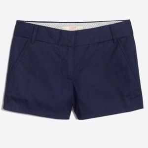 J. Crew Navy Chino Shorts
